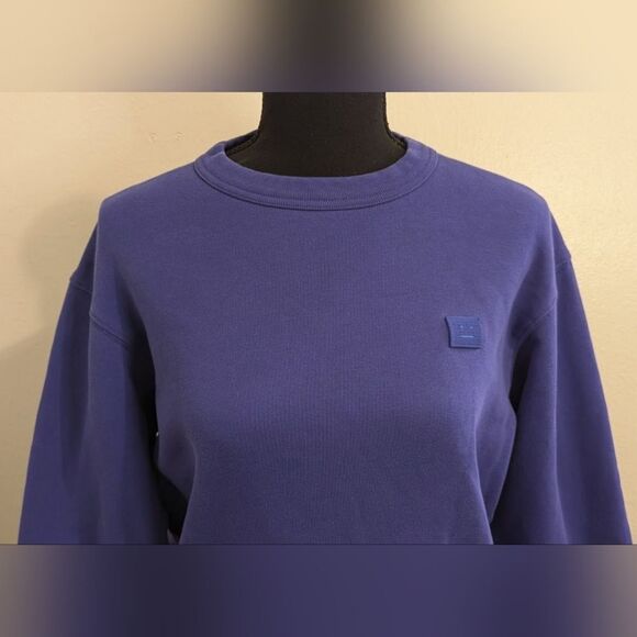 Acne Studios Athleisure Activewear Streetwear Layer Blue Sweatshirt XXS - Picture 3 of 10